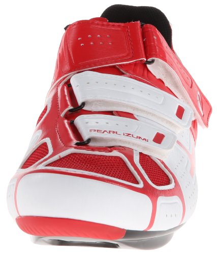 PEARL IZUMI Select Road RD III Zapatillas de Carretera, Hombre, Blanco/Rojo, 42