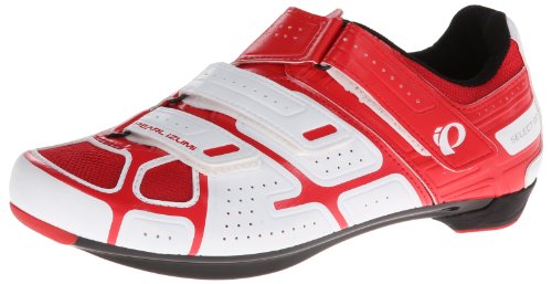 PEARL IZUMI Select Road RD III Zapatillas de Carretera, Hombre, Blanco/Rojo, 42