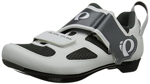 PEARL IZUMI - Zapatilla para Mujer Tri Fly v, Color Blanco y Negro, Talla 37