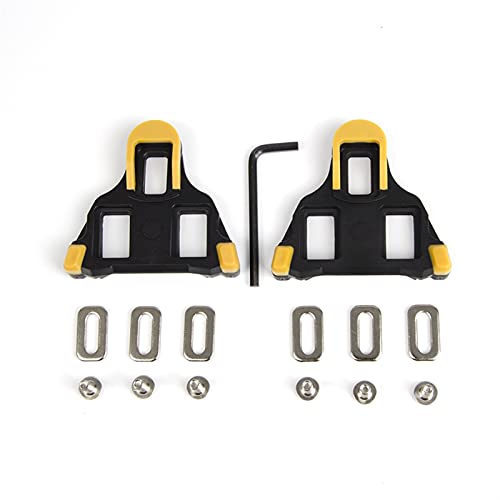 Pedales De Bicicleta Calas,Tacos De Bicicleta Accesorios auto-bloqueo bicicleta placa de carretera Pedal de ciclismo Zapatos de montaje de clip Sitio de bicicletas Zapatillas de bicicleta Pendientes p