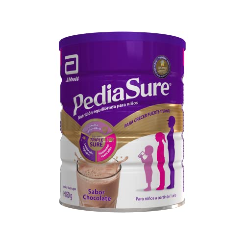 PediaSure Complemento Alimenticio para Niños, Sabor Chocolate, con Proteínas, Vitaminas y Minerales - 850 gr