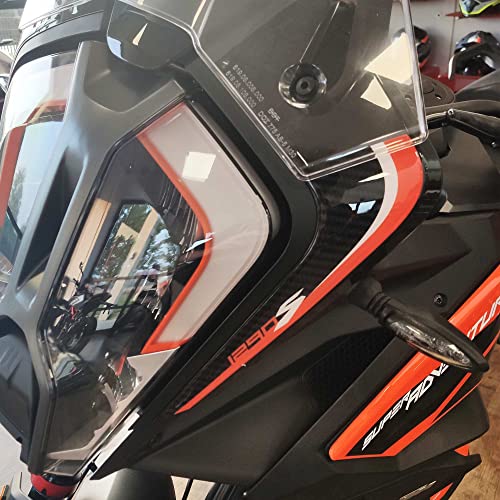 Pegatinas 3D Protecciones Delanteras en la Zona de la Boca del Faro de la Motocicleta Compatible con KTM 1290 Super Adventure S 2021