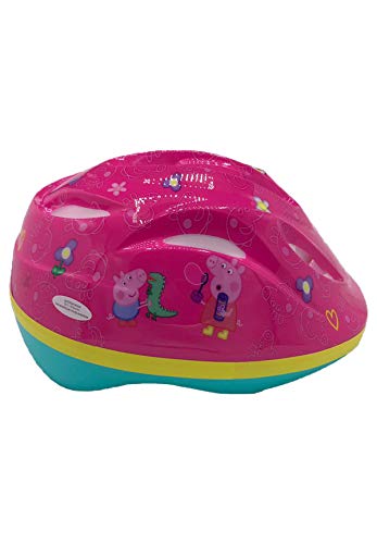 Peppa Pig Casco de bicicleta bici para niños de la Patrulla Canina, talla 51-55 cm, aprobado por TÜV/GS