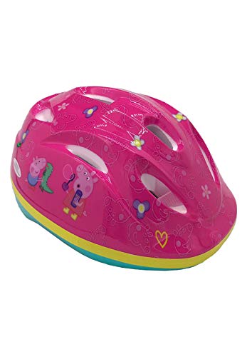 Peppa Pig Casco de bicicleta bici para niños de la Patrulla Canina, talla 51-55 cm, aprobado por TÜV/GS