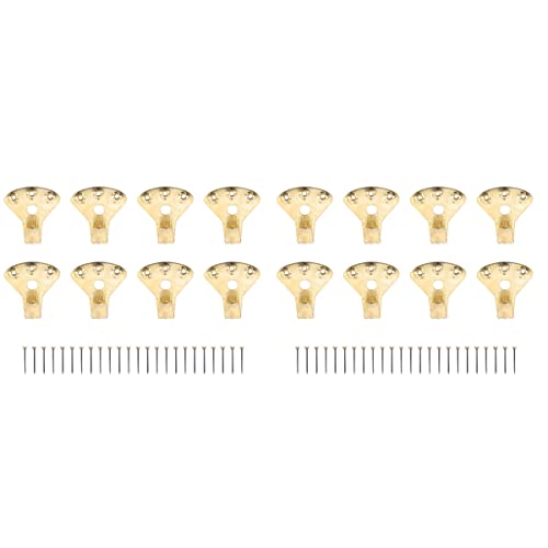 Perchas de Imágenes Marco de Fotos Ganchos: 16Pcs Foto de Trabajo Pesado Imagen de Foto Cuelga con Clavos para Montaje en Pared Sostiene Dorado