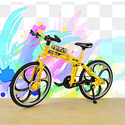 PERFECTHA Finger Bike Dirt Bike Toys - Mini Modelo de Bicicleta - Cool Educational Mountain Dirt Bicicleta Vehículo Juguetes Regalos de cumpleaños para niños Niños Niñas Adultos