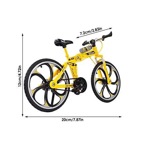 PERFECTHA Finger Bike Dirt Bike Toys - Mini Modelo de Bicicleta - Cool Educational Mountain Dirt Bicicleta Vehículo Juguetes Regalos de cumpleaños para niños Niños Niñas Adultos