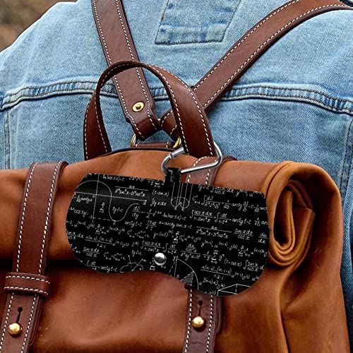 Perros sin costuras patrón de moda suave Shell gafas caso gafas de protección portátiles gafas de sol bolsa para hombres mujeres 1 unids, Fórmulas y cálculos geométricos, Talla única