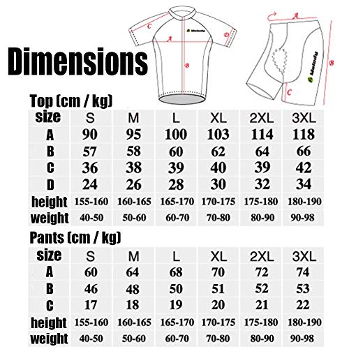 PGONE Verano ITCHELTO Scott Camiseta Ciclismo para Hombre Manga Corta Pro, Camiseta Ciclismo Al Aire Libre Traje Racing Club Bicicleta Carretera, Conjunto Combinado Ciclo Compresión Secado Rápido