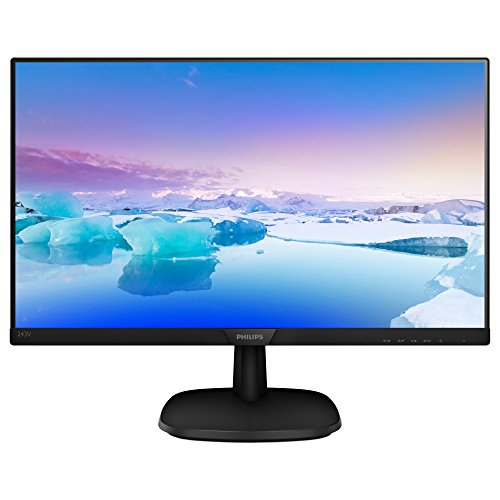 Philips Monitor 243V7QDSB/00- 24", FHD, 75Hz, IPS, Flicker Free, (1920x1080, 250cd/m² VESA, DSUB, HDMI)