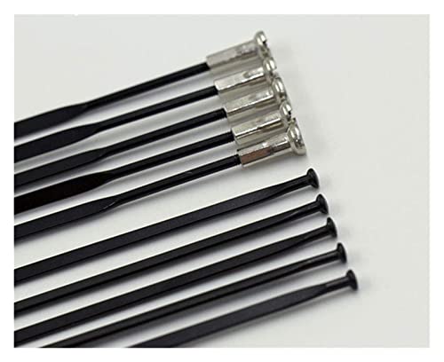 Piezas de bicicleta Rakes de bicicleta con pezones. Mtb Bicicleta de carretera Straight Pull Aero Srepkes for MAVIC AKSIUM Ksyrium equipal Crossride Cósmico 1 2pcs Adecuado para bicicletas.