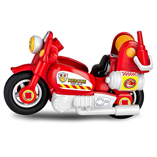 Pinypon Action - Moto de Bombero con 1 figurita, para niños y niñas de 4 a 8 años (Famosa 700014783) , color/modelo surtido