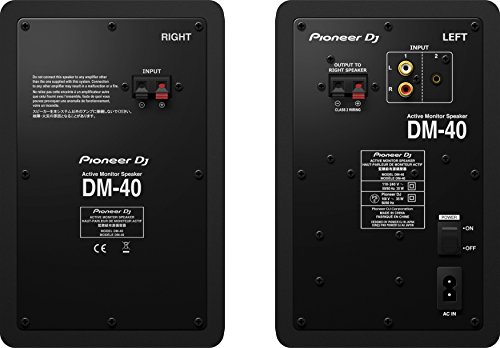 Pioneer DJ DM-40 Monitores de estudio, negro