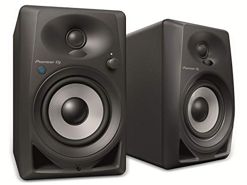 Pioneer DM-40BT altavoz De 2 vías Negro Inalámbrico y alámbrico 3,5mm/Bluetooth - Altavoces (De 2 vías, Inalámbrico y alámbrico, 3,5mm/Bluetooth, 70 - 30000 Hz, 10000 Ω, Negro)