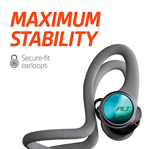 Plantronics BackBeat Fit 2100 Bluetooth - Auriculares Deportivos, In-Ear, Azul, Uni