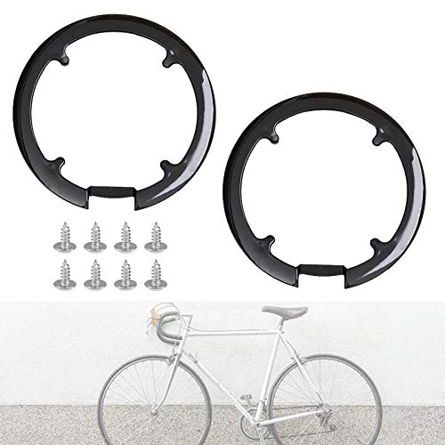 Plato De Piñón De Bicicleta 2 Piezas Protección De Plato De Bicicleta Funda Protectora para Cadena De Bicicleta Bielas De Piñón De Bicicleta para Bicicletas De Montaña Bicicletas Carreras