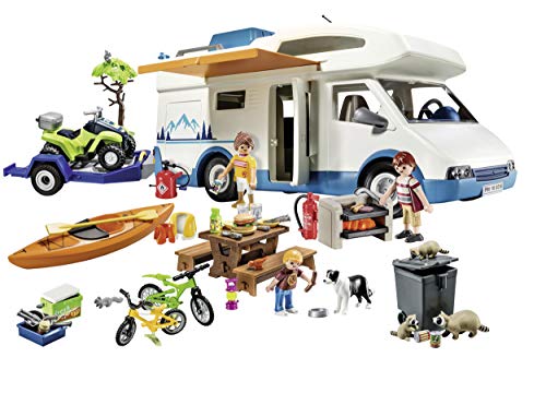 PLAYMOBIL 9318 - Family Fun Camping Aventura, a Partir de 4 Años