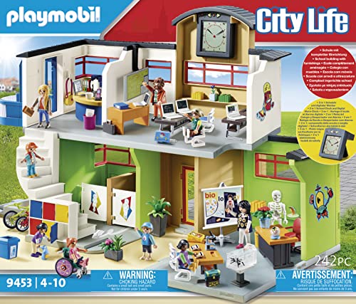 PLAYMOBIL City Life Colegio, 4-10 años (9453)