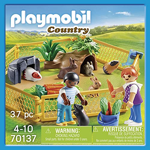 PLAYMOBIL Country Recinto Animales Granja, A partir de 4 años (70137)