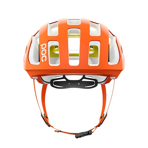 POC Octal MIPS - Casco Ciclismo, Fluorescent Orange AVIP, L (56-62cm)