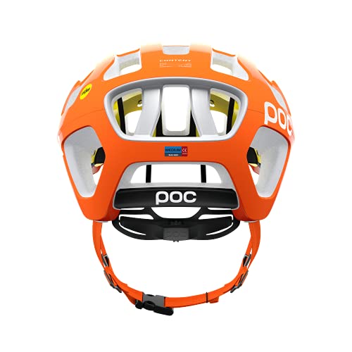 POC Octal MIPS - Casco Ciclismo, Fluorescent Orange AVIP, L (56-62cm)