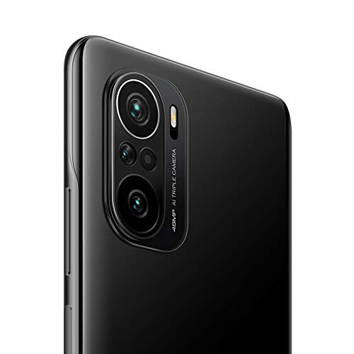POCO F3 5G - Smartphone 8+256GB, 6,67” 120 Hz AMOLED DotDisplay, Snapdragon 870, cámara triple de 48MP, 4520 mAh, Negro Nocturno (versión ES/PT), incluye auriculares Mi