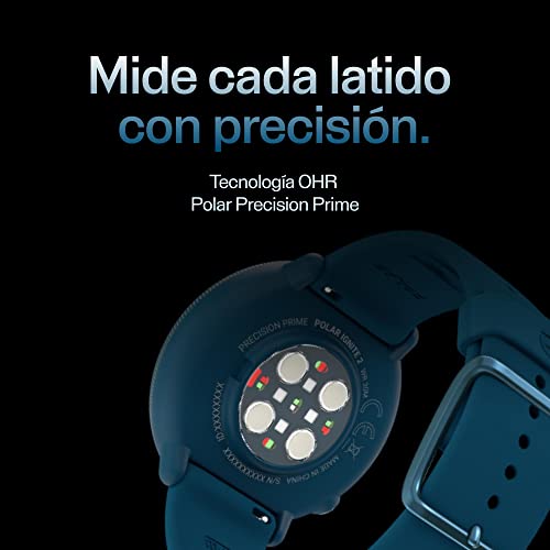 Polar Ignite 2 - Smartwatch fitness con GPS, pulso óptico de muñeca, guía personalizada de entrenamientos, recuperación y registro del sueño, tiempo, funciones inteligentes