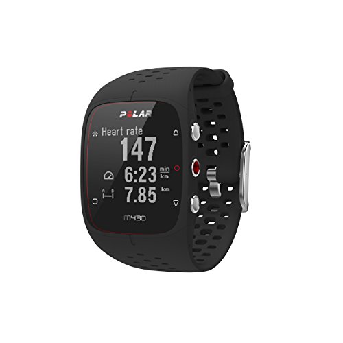 Polar M430 Reloj de Running con GPS y Frecuencia cardíaca en la muñeca, Multideporte, resistente al agua, actividad 24/7 y registro continuo de FC, registro del sueño, programas de running