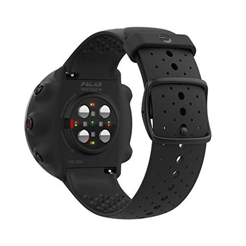 Polar Vantage M - Reloj con GPS y Frecuencia cardíaca en la muñeca - Multideporte y Running, registro avanzado del sueño, programas de entrenamiento (Resistente al Agua y ligero)