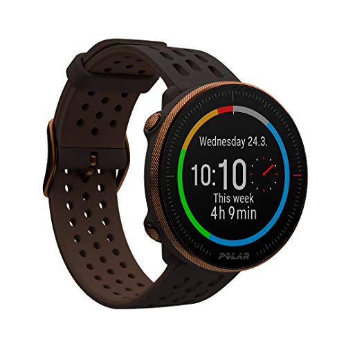 Polar Vantage M2 - Smartwatch multisport avanzado - GPS integrado, registro de FC en la muñeca - Entrenamientos diarios preparados - Registro del sueño y la recuperación - Controles de música, clima