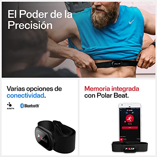 Polar Vantage V2 con H10 Sensor - Premium Multisport GPS Smartwatch - Registro de Frecuencia Cardíaca en la Muñeca para Running, Natación, Ciclismo - Controles de Música, Predicción Meteorológica