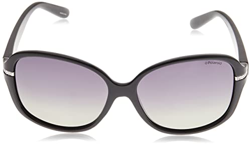 Polaroid P8419 IX KIH Gafas de Sol, Negro (Black/Grey Faded Polarized), 58 para Mujer