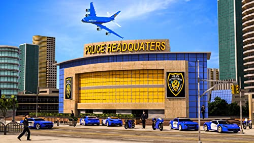 policía coche avión transportista: simulador de crimen real disparos de gángsters y conducción de camiones