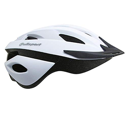 Polisport Casco POLISPORPORT Ride (58-62), Adultos Unisex, Blanco/Gris (Multicolor), L