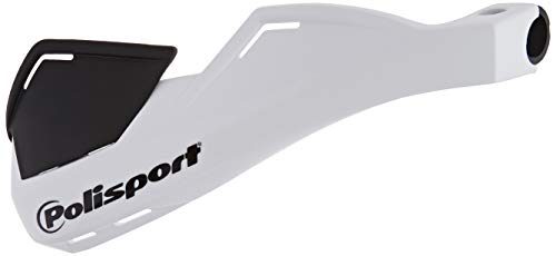 Polisport Evolution Integral Guardamanos para motocicletas, color blanco