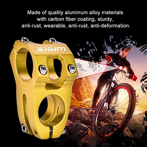 Potencia para Manillar de Bicicleta de Montaña ,31.8mm Elevador de tallo Stem Riser Manillar de Bicicleta Aleación de Aluminio Barras Fixed Stem Extender para MTB Bicicleta de Carretera