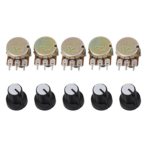 Potenciómetro Potenciómetro 5Pack (B10K OHM 3 Terminal)