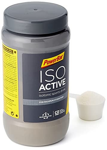 PowerBar Isoactive Lemon 600g - Bebida Deportiva Isotónica - 5 Electrolitos + C2MAX