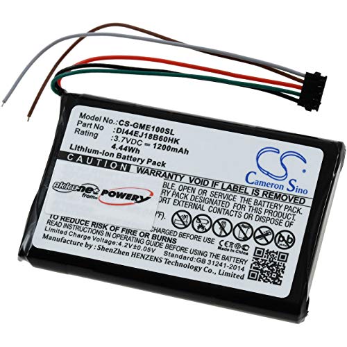 Powery Batería para Garmin Edge 1000 (010-01161-00)