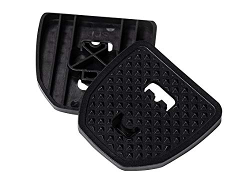 PP Pedal Plate | SPDX | Adaptador para Pedales compatibles con Shimano SPD o Look X-Track | No se Necesitan Cleats Adicional | Convierte Clipless en Pedales Planos | por Seguridad y Comodidad |