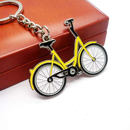 PRETYZOOM Llaveros de Bicicleta de 3 Piezas Llaveros Colgantes en Forma de Bicicleta de Metal Llaveros Colgantes Decorativos para Mochila de Bolso