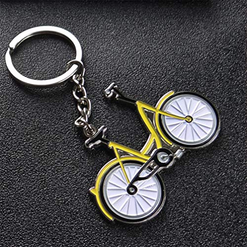 PRETYZOOM Llaveros de Bicicleta de 3 Piezas Llaveros Colgantes en Forma de Bicicleta de Metal Llaveros Colgantes Decorativos para Mochila de Bolso