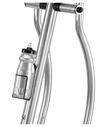 PROACTION Bicicleta Elíptica BH Quick. Sistema inercial 8kg. Freno magnético. Zancada 36cm. Distancia Entre Pedales 18cm. Monitor LCD. Blanco Gris. BH Fitness G233N