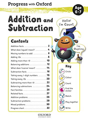 Progress with Oxford: Addition and Subtraction Age 6-7