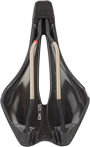 Prologo Dimension-tirox sillín Bicicleta Mixta, Color Hard Black, tamaño 143 mm, 0.199