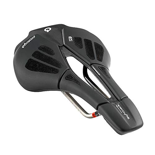 Prologo Sillín de Carretera Unisex Scratch M5 CPC Pas Tirox, Negro, 140 mm