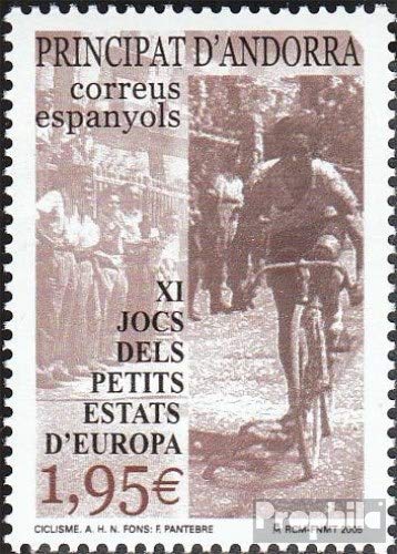 Prophila Collection Andorra - españolas Correos 325 (Completa.edición.) 2005 Deportes (Sellos para los coleccionistas) Bicicletas