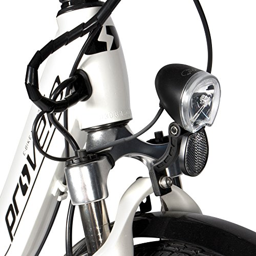 provelo PR-2135 Bicicleta Eléctrica, Unisex Adulto, Blanco, Talla Única