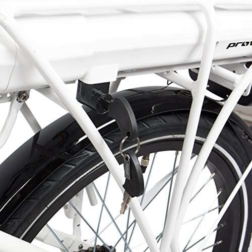 provelo PR-2135 Bicicleta Eléctrica, Unisex Adulto, Blanco, Talla Única