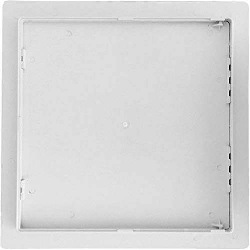 Proxinova 200x200mm Puerta de contadores | Plástico ABS de alta calidad | Puerta de UPVC | Gabinete y caja de fusibles | Oculta cables, medidores, tuberías | Queda al ras de la superficie